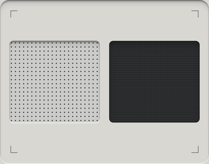 Grille and cloth