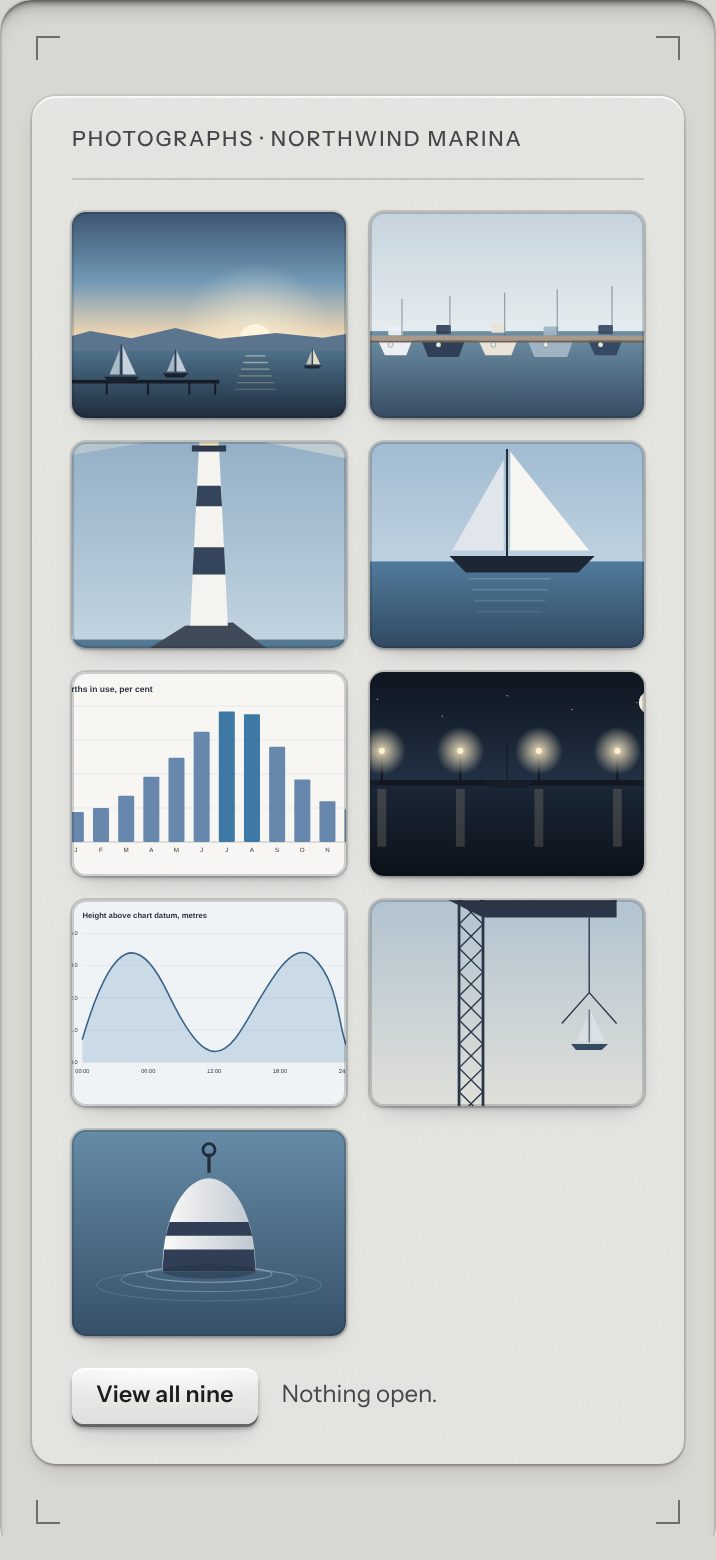 Lightbox, at a phone's size