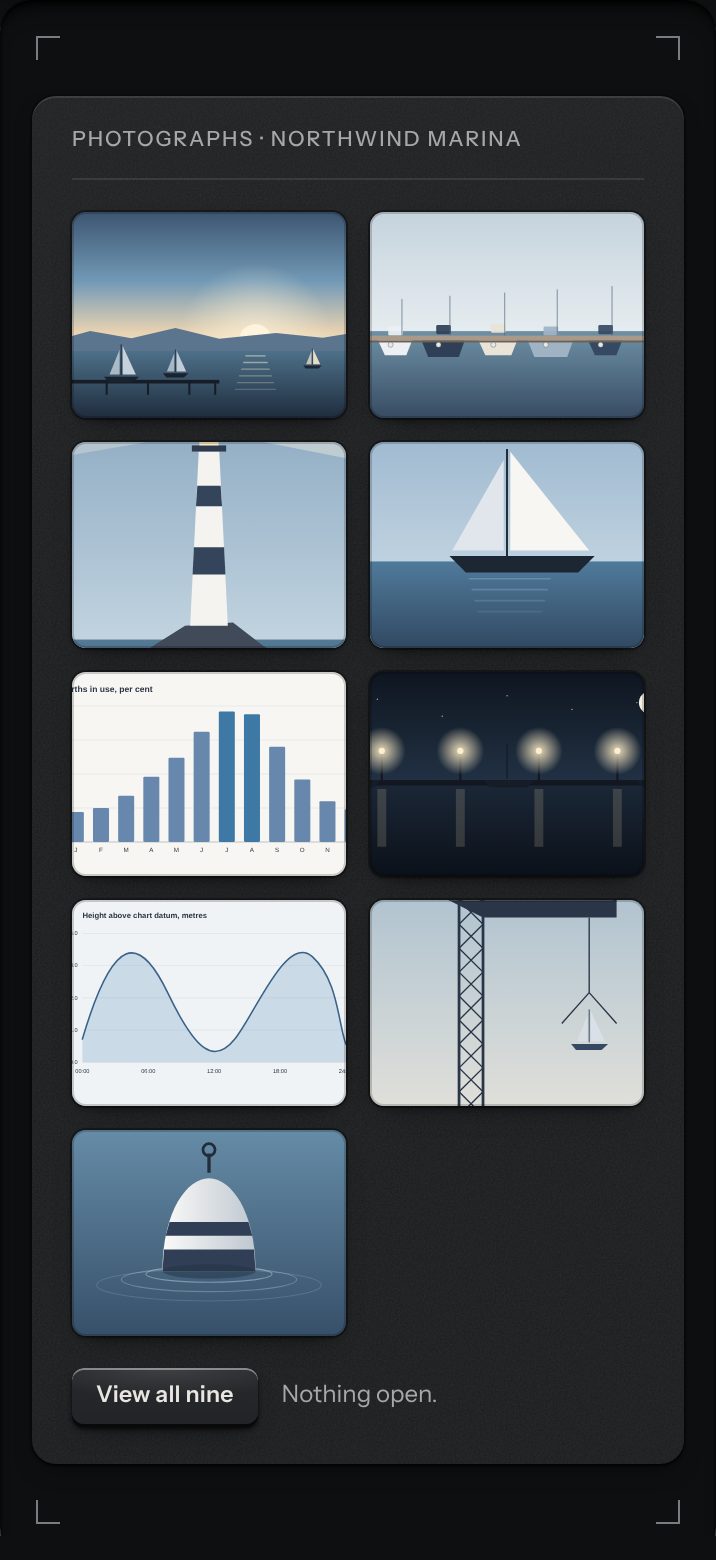 Lightbox, at a phone's size