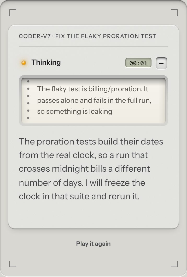 Reasoning, at a phone's size