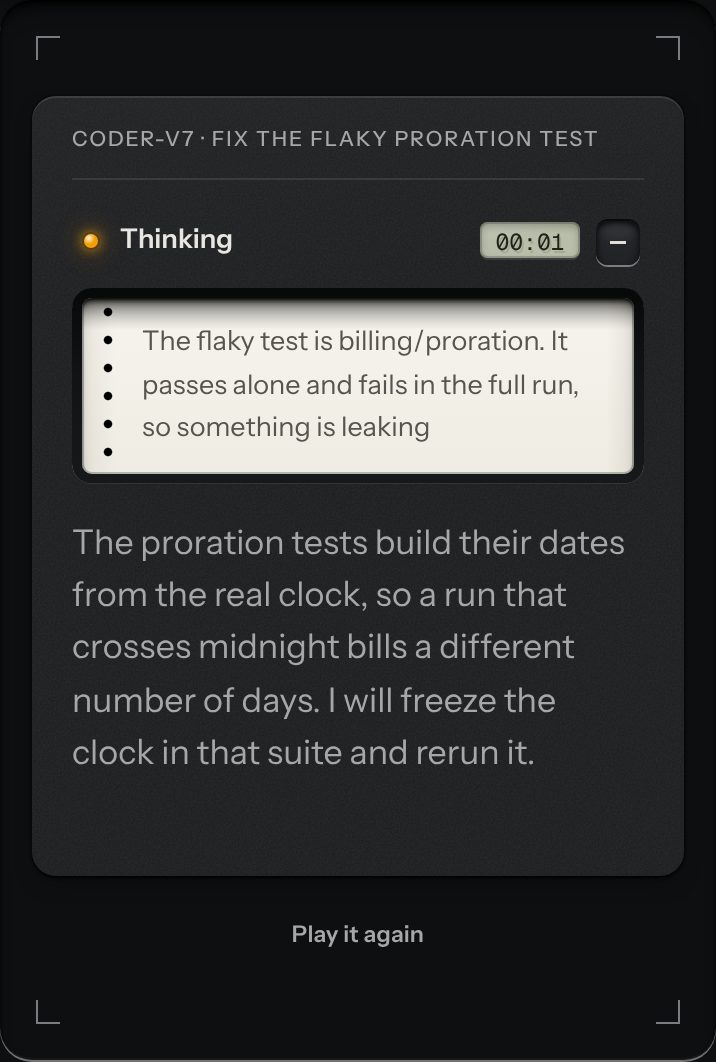 Reasoning, at a phone's size